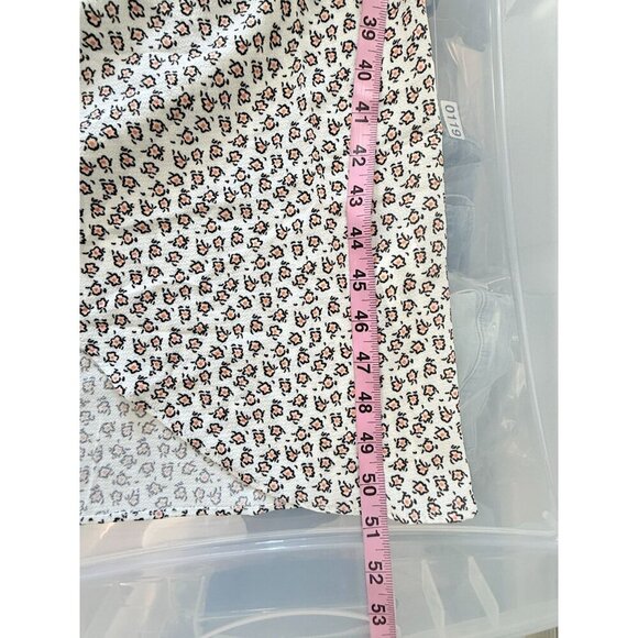 French‎ Connection Floral Midi Dress Sweetheart Neckline Adjustable Straps Sz 12 - Picture 6 of 16